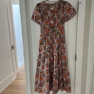 Anthropologie somserset dress. Only worn once!
